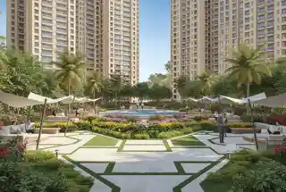 Landscaped Garden at Hiranandani Chembur